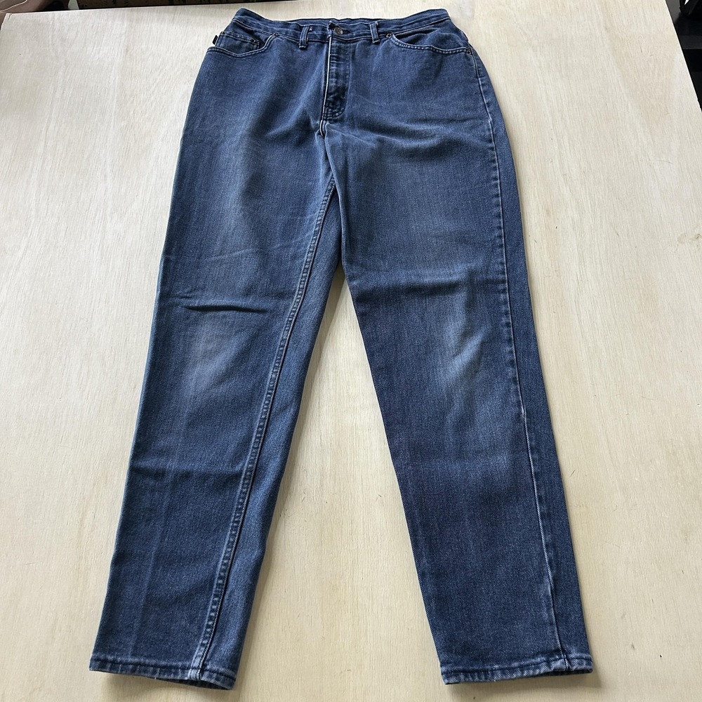 Chic Jeans Womens 30x30 Wash Blue Denim Regular Straight Casual Pants